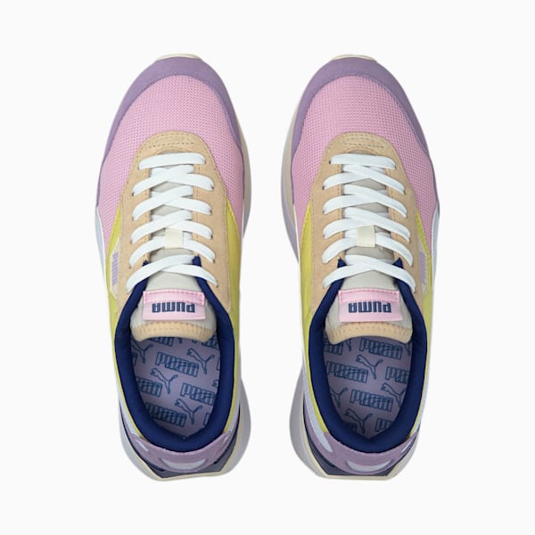 Cruise Rider Women's Sneakers, Pink Lady-Yellow Pear, extralarge