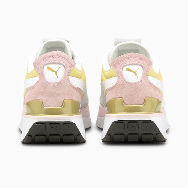 Cruise Rider Women's Sneakers, Yellow Pear-Puma White-Pink Lady