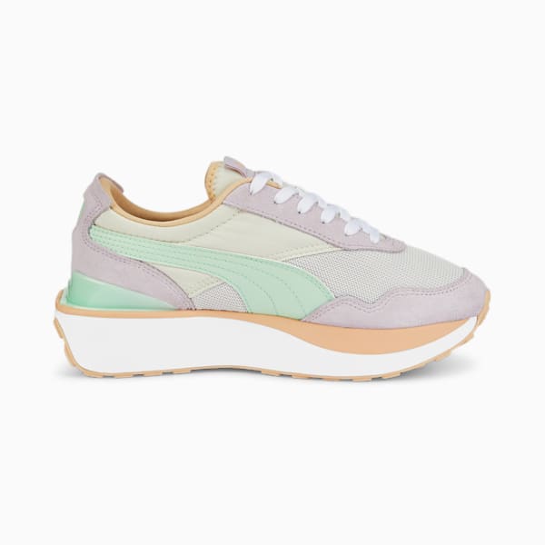 Cruise Rider Silk Women's Shoes, Marshmallow-Lavender Fog, extralarge-IND