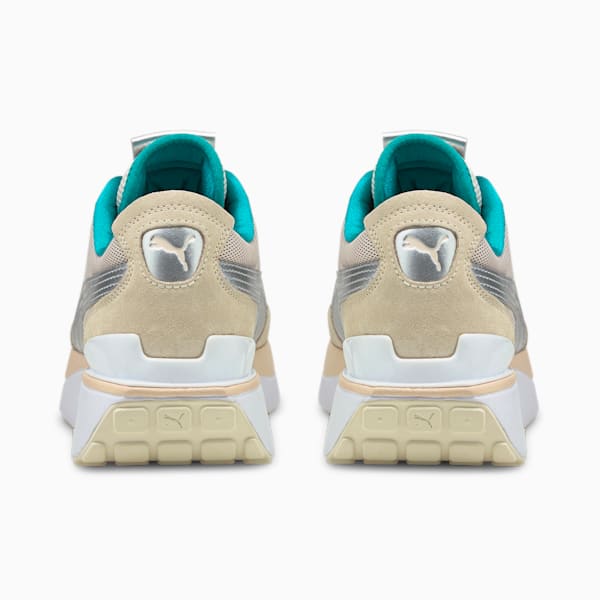 Cruise Rider Ocean Queen Women's Sneakers, Eggnog-Puma Silver-Cld Pink, extralarge