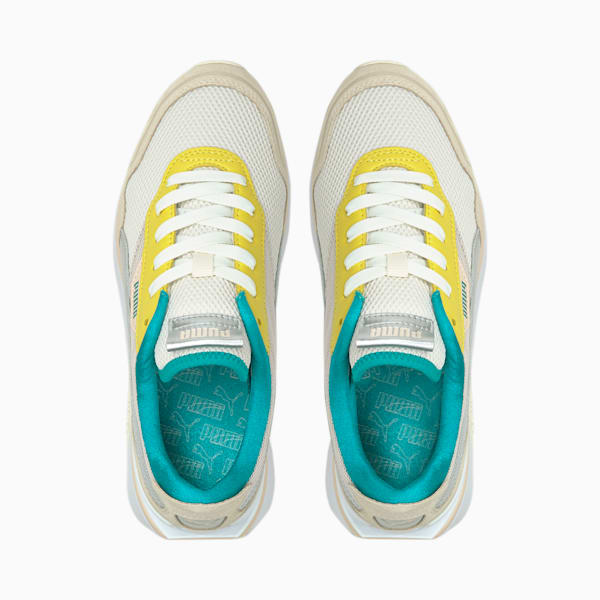 Cruise Rider Ocean Queen Women's Sneakers, Eggnog-Puma Silver-Cld Pink, extralarge