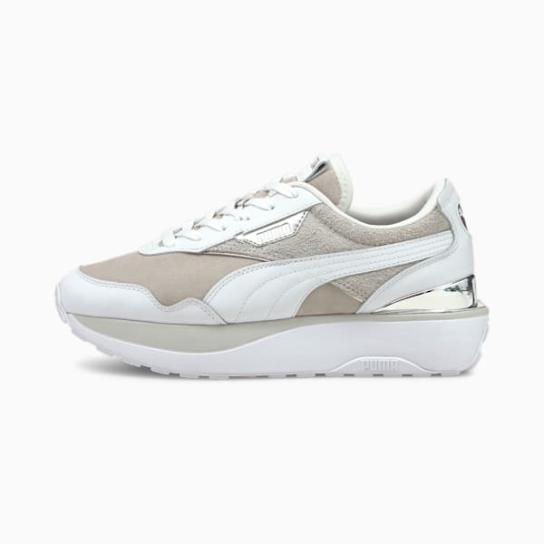 Cruise Rider 66 Women's Sneakers, Gray Violet-Puma White, extralarge