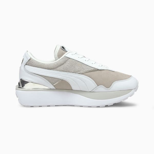 Cruise Rider 66 Women's Sneakers, Gray Violet-Puma White, extralarge