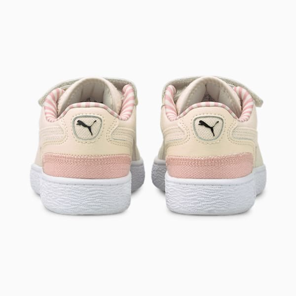 Time4Change Ralph Sampson Lo Little Kids' Shoes, Peachskin-Puma Black, extralarge