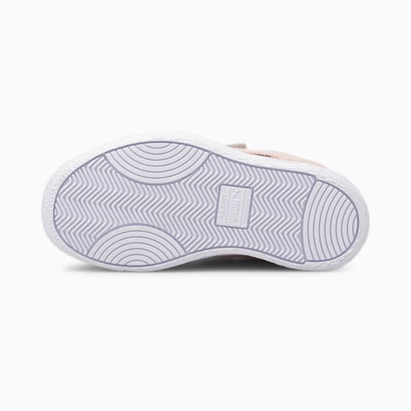 Time4Change Ralph Sampson Lo Little Kids' Shoes, Peachskin-Puma Black, extralarge