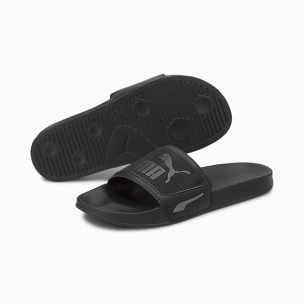 Leadcat FTR Mono Unisex Sandals, Puma Black-Steel Gray, extralarge