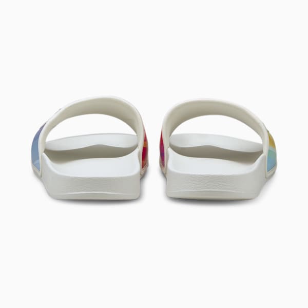 Leadcat FTR Rainbow Slides, Marshmallow-Puma Black, extralarge