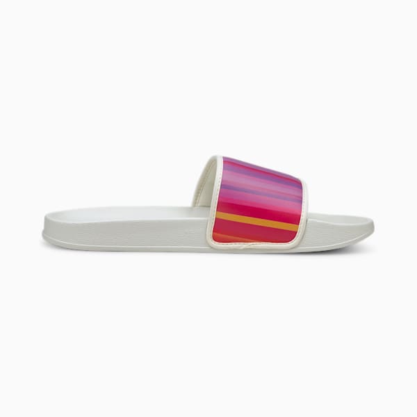 Leadcat FTR Rainbow Slides, Marshmallow-Puma Black, extralarge