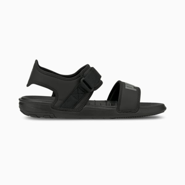 SOFTRIDE Unisex Sandals, Puma Black-CASTLEROCK, extralarge