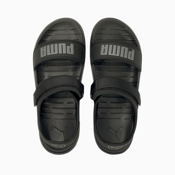 SOFTRIDE Unisex Sandals, Puma Black-CASTLEROCK, extralarge