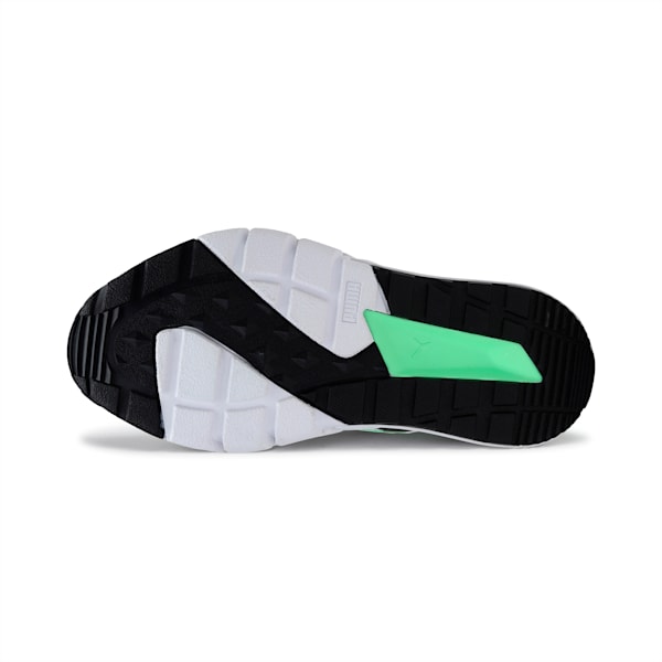 Hedra Virtual Reality Women's Shoes, Puma Wht-Puma Blk-Elek Green, extralarge-IND