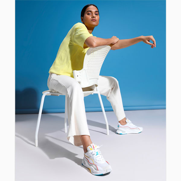 RS-2K Power Play Women's Sneakers, Puma White-Gray Violet-Dandelion-Hawaiian Ocean, extralarge-IND