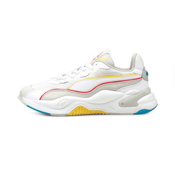 RS-2K Power Play Women's Sneakers, Puma White-Gray Violet-Dandelion-Hawaiian Ocean, extralarge-IND