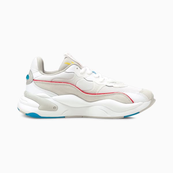 RS-2K Power Play Women's Sneakers, Puma White-Gray Violet-Dandelion-Hawaiian Ocean, extralarge-IND