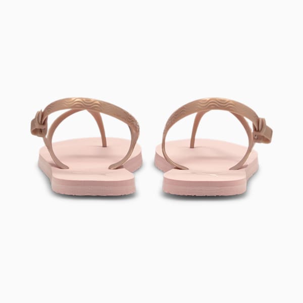 Cosy Women's Sandals, Lotus-Rose Gold, extralarge-IND
