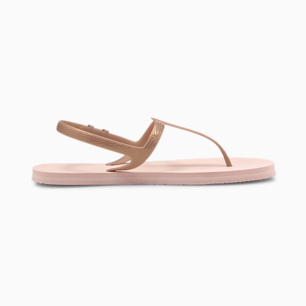 Cosy Women's Sandals, Lotus-Rose Gold, extralarge-IND