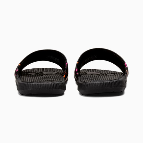 Cool Cat Bold Girls' Slides JR, Puma Black-Puma Black, extralarge