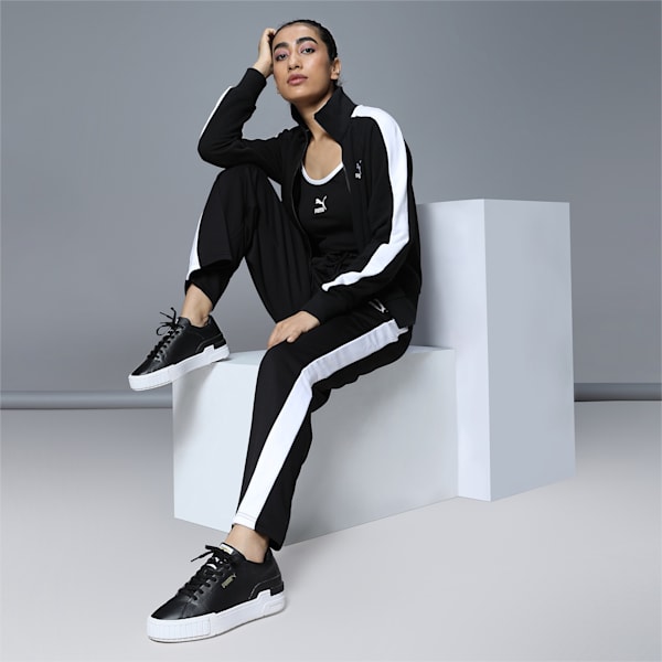 Cali Sport Clean Women's Sneakers, Puma Black-Puma White, extralarge-IND