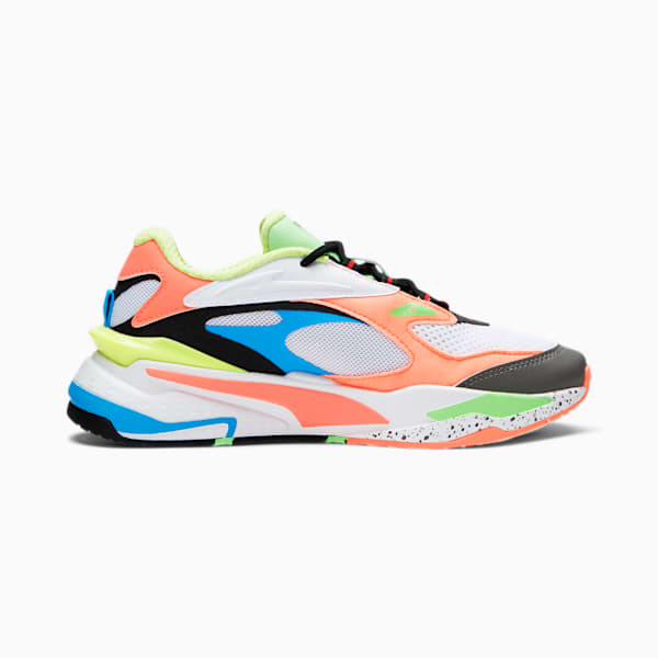 RS-Fast Sneakers JR, Puma White-Nrgy Peach-Nrgy Blue, extralarge