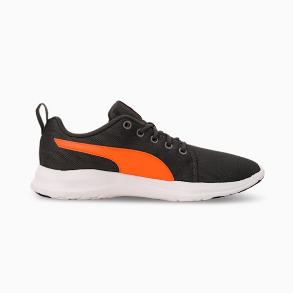 Dryflex Men's Sneakers, Dark Shadow-Jaffa Orange, extralarge-IND