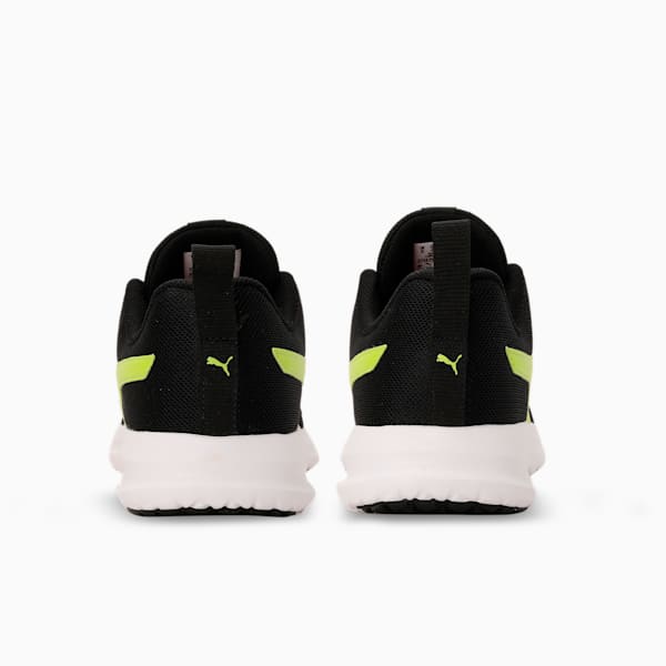Dryflex Men's Sneakers, Puma Black-Limepunch, extralarge-IND