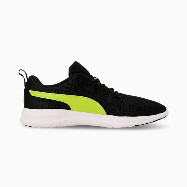 Dryflex Men's Sneakers, Puma Black-Limepunch, extralarge-IND
