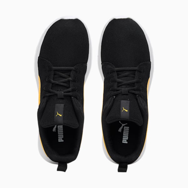 Dryflex Men's Sneakers, Puma Black-Spectra Yellow, extralarge-IND