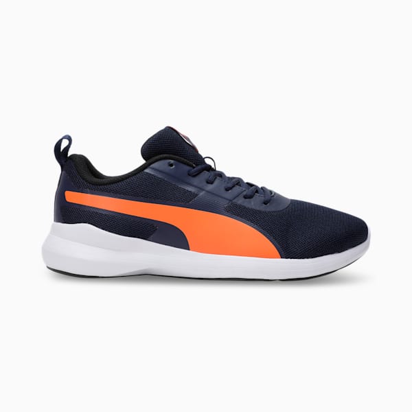 Pacer Styx Men's Sneakers, Peacoat-Vibrant Orange-Puma Black, extralarge-IND