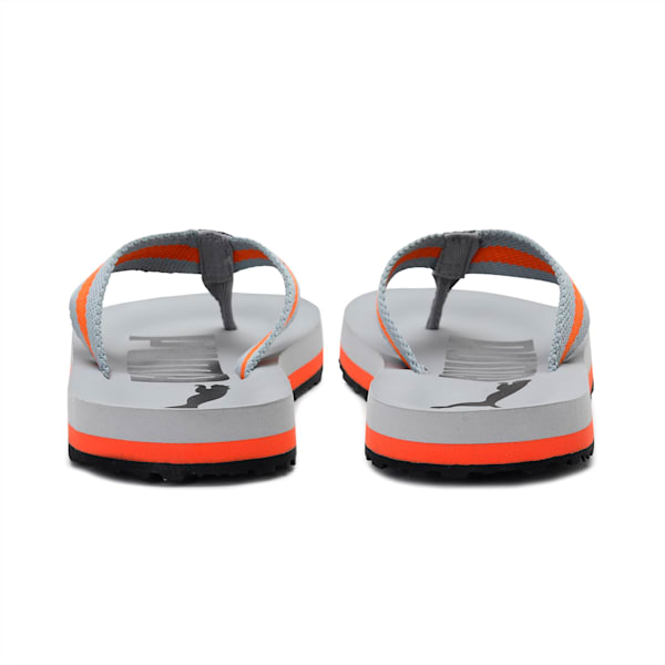 Mellow Men's Slippers, Quarry-Vibrant Orange-Puma Black, extralarge-IND