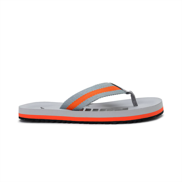 Mellow Men's Slippers, Quarry-Vibrant Orange-Puma Black, extralarge-IND