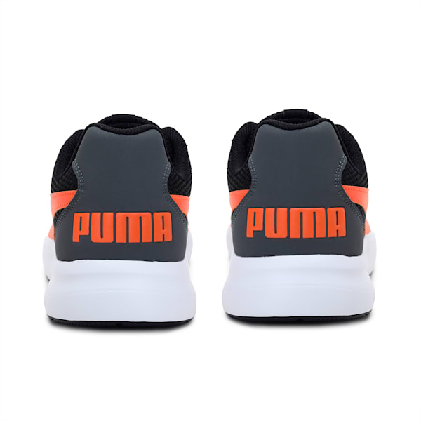 Escaper Star Men's Sneakers, Dark Shadow-Puma Black-Vibrant Orange, extralarge-IND