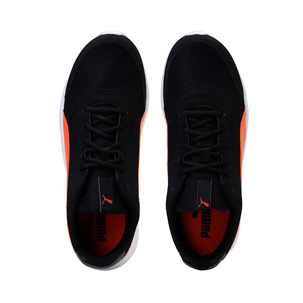 Escaper Star Men's Sneakers, Dark Shadow-Puma Black-Vibrant Orange, extralarge-IND