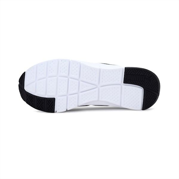 PUMA Knit Slip On  Men's Walking  Shoes, Puma Black-Silver, extralarge-IND