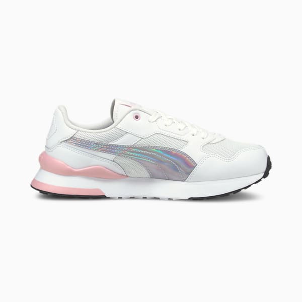 R78 FUTR Iridescent Women's Sneakers, Puma White-Pink Lady, extralarge