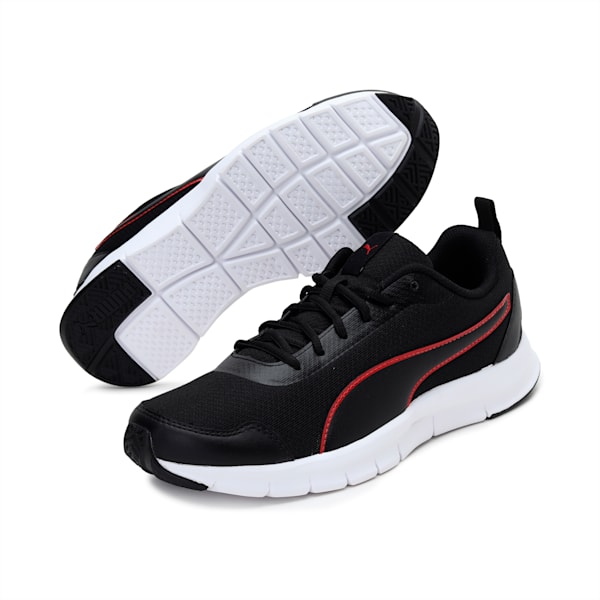 Flex Generation V1 Men's Sneakers, Puma Black-High Risk Red, extralarge-IND