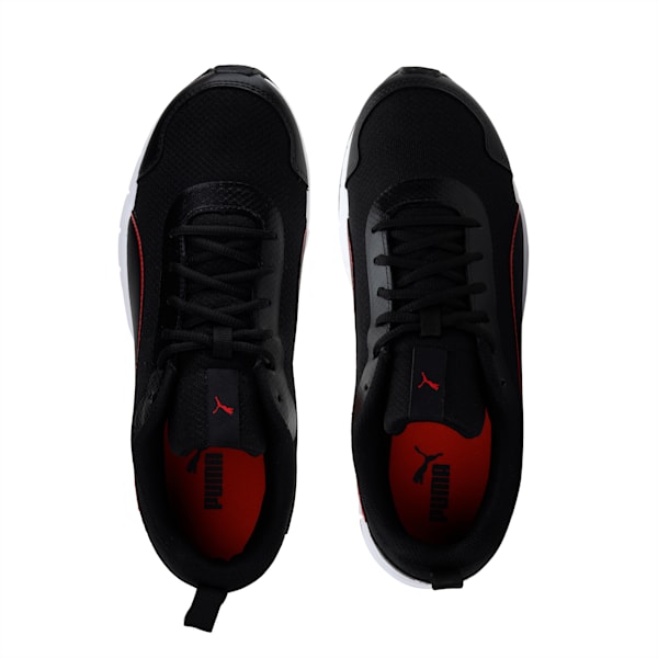 Flex Generation V1 Men's Sneakers, Puma Black-High Risk Red, extralarge-IND