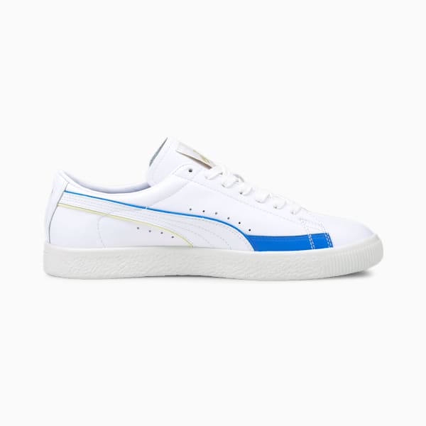 Basket Vintage Rudolf Dassler Legacy Men's Sneakers, Puma White-Ibiza Blue-Vaporous Gray, extralarge