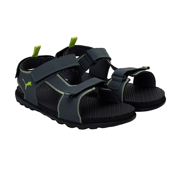 Everlast IDP Men's Sandals, Dark Shadow-Limepunch, extralarge-IND