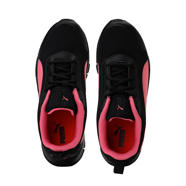 Pacific Maze Women's Sneakers, Puma Black-Bubblegum, extralarge-IND