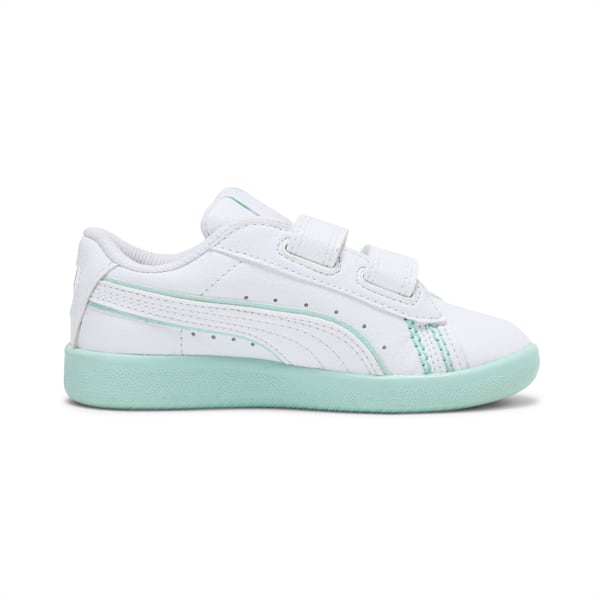 Basket Classic One8 V2 Kid's Sneakers, Puma White-Mist Green, extralarge-IND