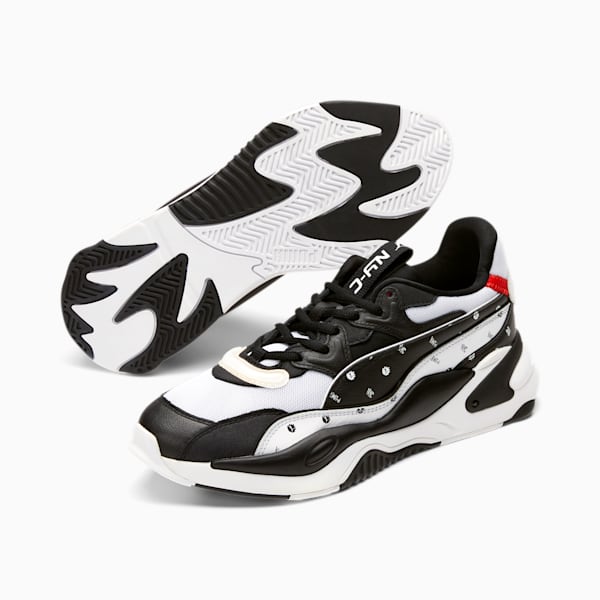 RS-2K NYC Men's Sneakers, Puma White-Puma Black-High Risk Red, extralarge