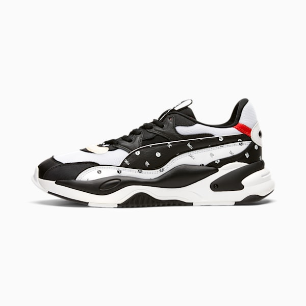 RS-2K NYC Men's Sneakers, Puma White-Puma Black-High Risk Red, extralarge