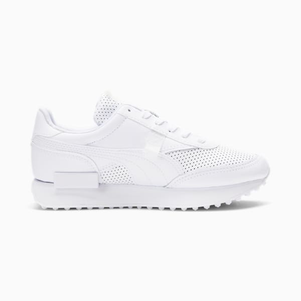 Future Rider White Ice Women's Sneakers, Puma White-Puma White, extralarge