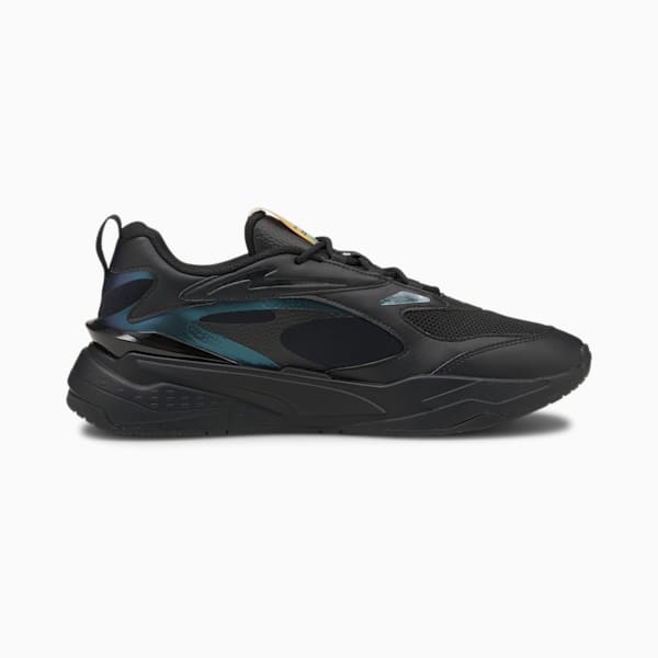 Black puma mens sneakers top