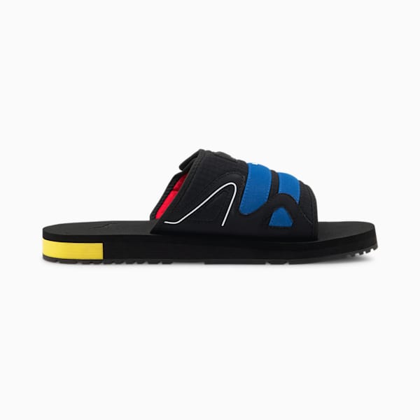 Mirage Mox Men's Sandals, Puma Black-Poppy Red, extralarge