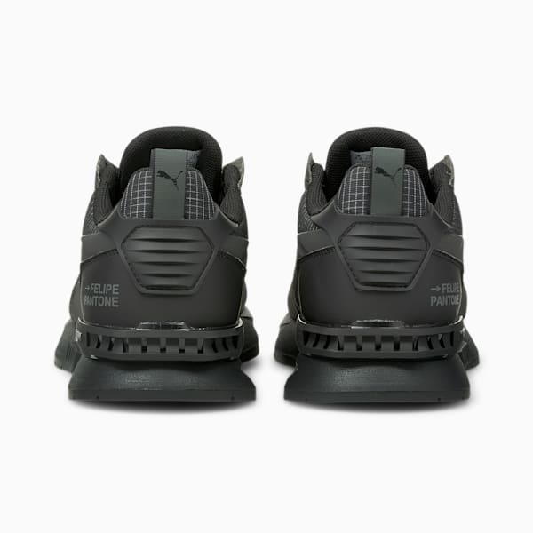 PUMA x FELIPE PANTONE Mirage Mox Tech Men's Sneakers, Puma Black-Steel Gray, extralarge