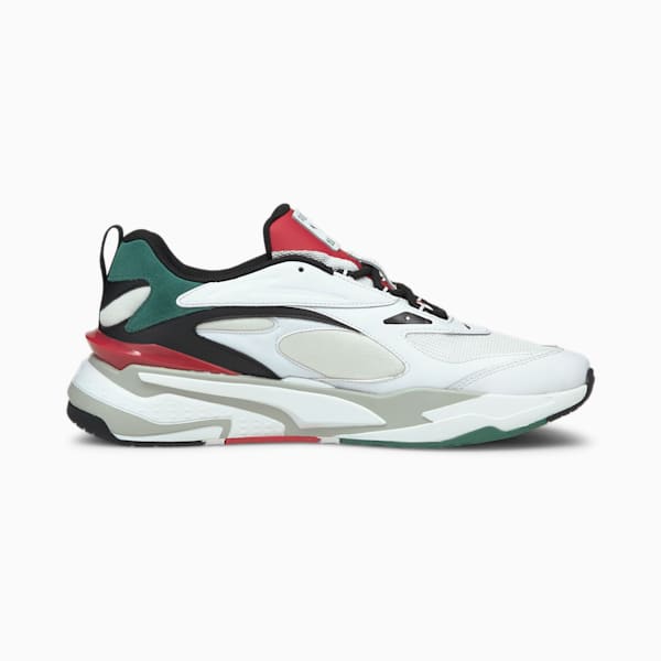 RS-Fast Mix Sneakers, Puma White-Puma Black-Blue Spruce, extralarge