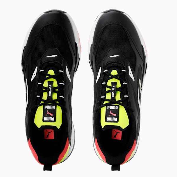 RS-Fast Mix Unisex Sneakers, Puma Black-Puma White-Ignite Pink, extralarge-IND