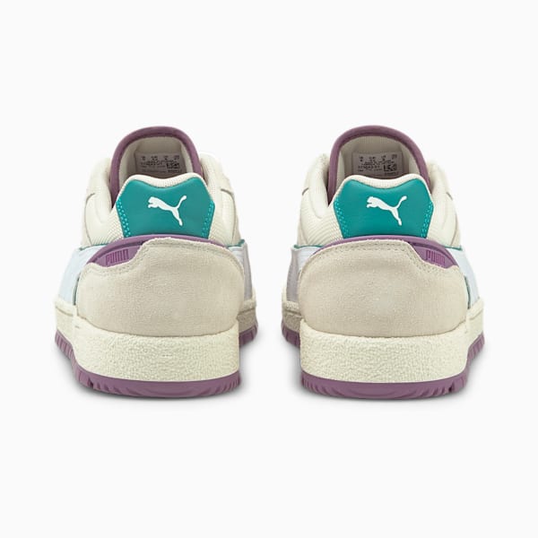 Ralph Sampson 70 PUMA by PUMA Men's Sneakers, Puma White-Chinese Violet-Parasailing, extralarge
