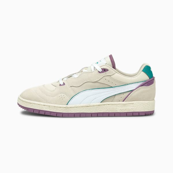 Ralph Sampson 70 PUMA by PUMA Men's Sneakers, Puma White-Chinese Violet-Parasailing, extralarge